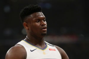 Zion Williamson, duda para la jornada inaugural en la burbuja