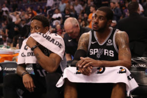 Los Spurs ponen en el mercado a DeMar DeRozan y LaMarcus Aldridge