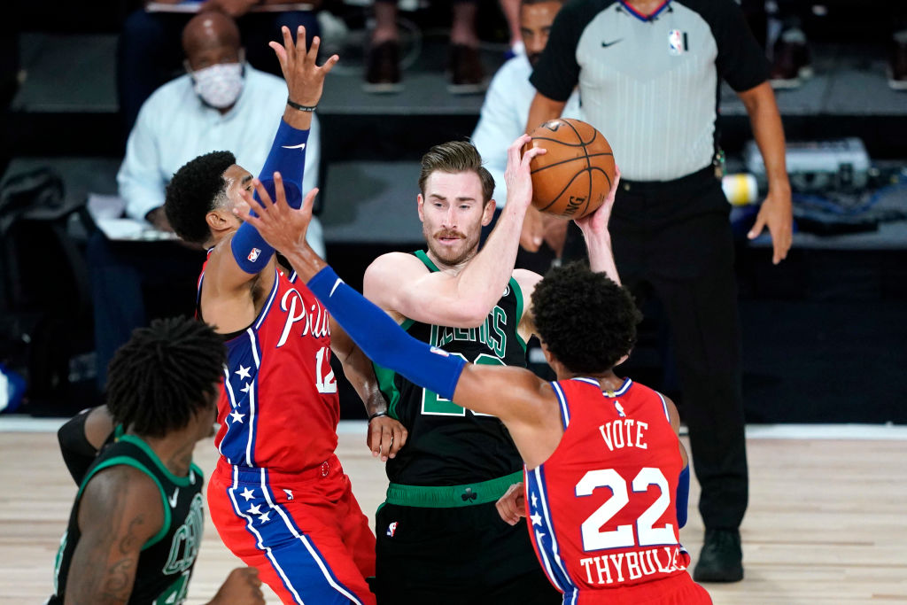 Gordon Hayward cae lesionado en el primer partido ante Philadelphia
