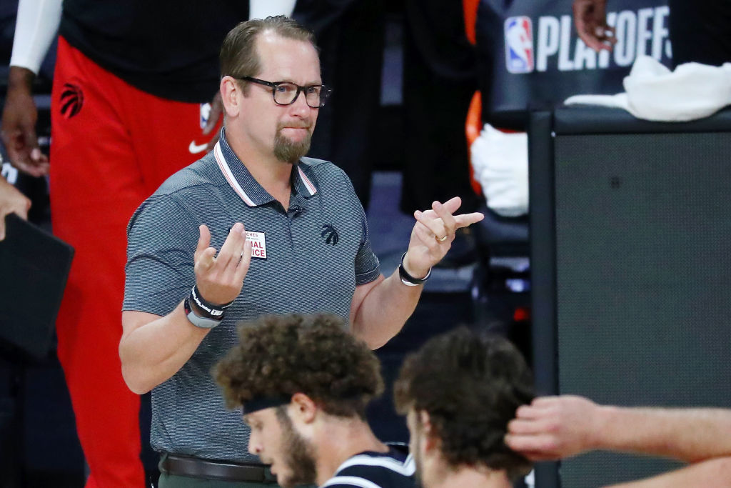 Nick Nurse avisa del peligro de los Celtics: "Ya nos ganaron en la burbuja"