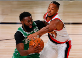 Los Blazers remontan 24 puntos pero acaban cayendo ante Boston