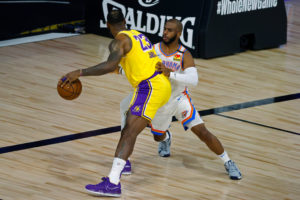 Oklahoma suma un nuevo triunfo dejando en 86 puntos a los Lakers