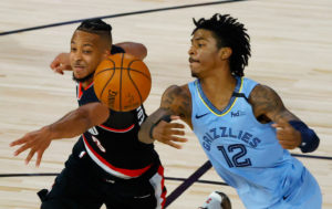 Ja Morant ha jugado los últimos partidos con el pulgar derecho roto