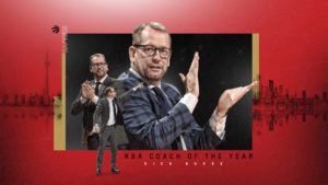 Nick Nurse, Mejor Entrenador del Año 2019-20