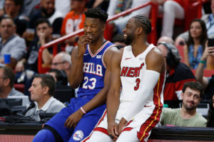 Dwyane Wade cree que "no hay otro equipo mejor" para Jimmy Butler que los Heat