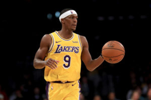 Los Lakers esperan contar con Rajon Rondo para las semifinales del Oeste
