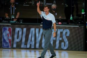 Brad Stevens comparte que la exhibición de Tyler Herro fue "una locura"
