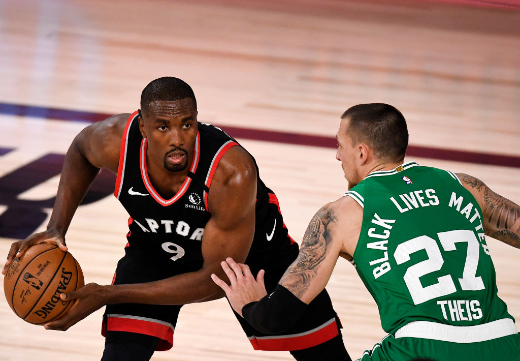 Serge Ibaka es seria duda para el sexto partido contra Boston