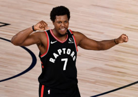 Kyle Lowry, Tacko Fall y la distancia social