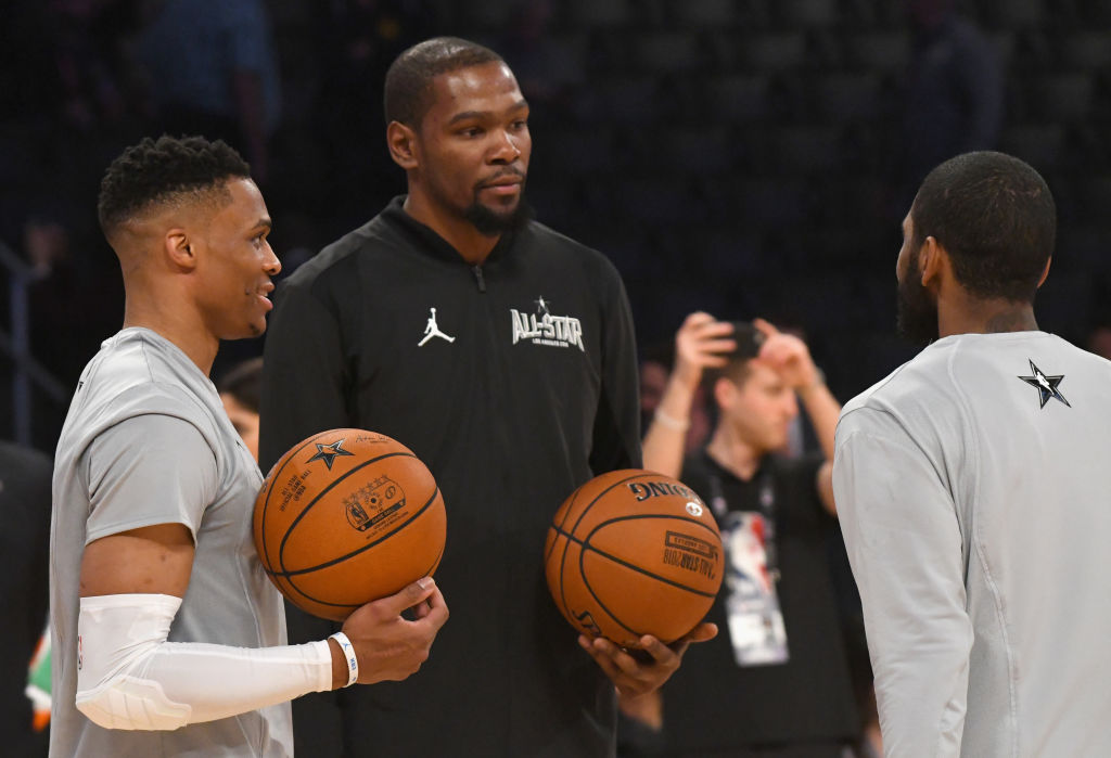 Kevin Durant y Kyrie Irving decidieron jugar juntos durante el All-Star de 2019