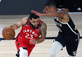 Fred VanVleet sigue en el punto de mira de los Knicks