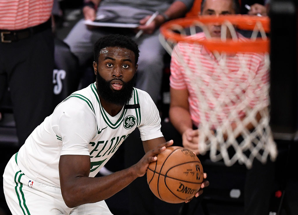 El abuelo de Jaylen Brown lo convenció para jugar en la burbuja