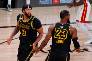Los Lakers colocan el 2-0 al ritmo de Anthony Davis y LeBron James