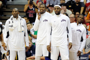 Michael Jordan, Kobe Bryant y LeBron James, entre los MVP favoritos de Kevin Durant
