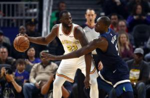 Draymond Green, duda para el debut de los Warriors en Brooklyn