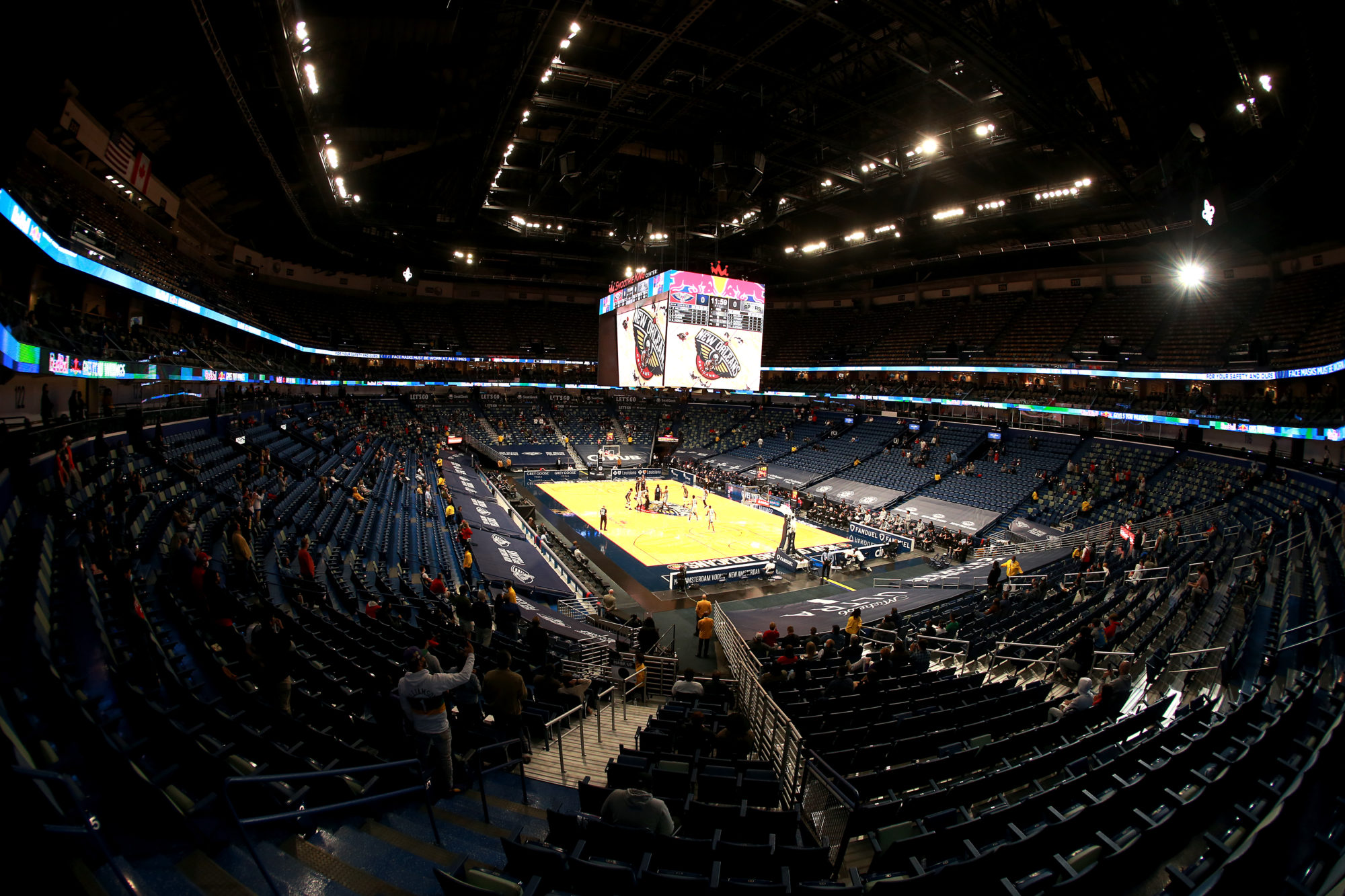Un nuevo partido suspendido: Spurs vs. Pelicans