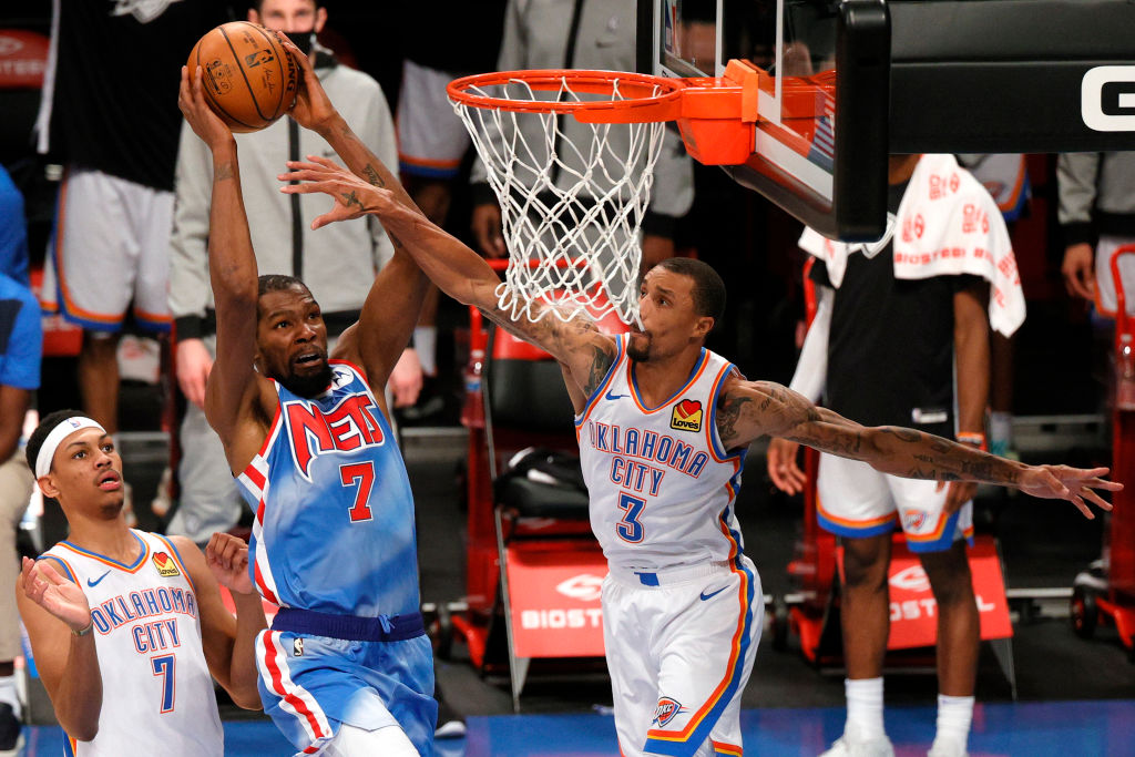 Los Nets caen ante OKC en el regreso de Durant