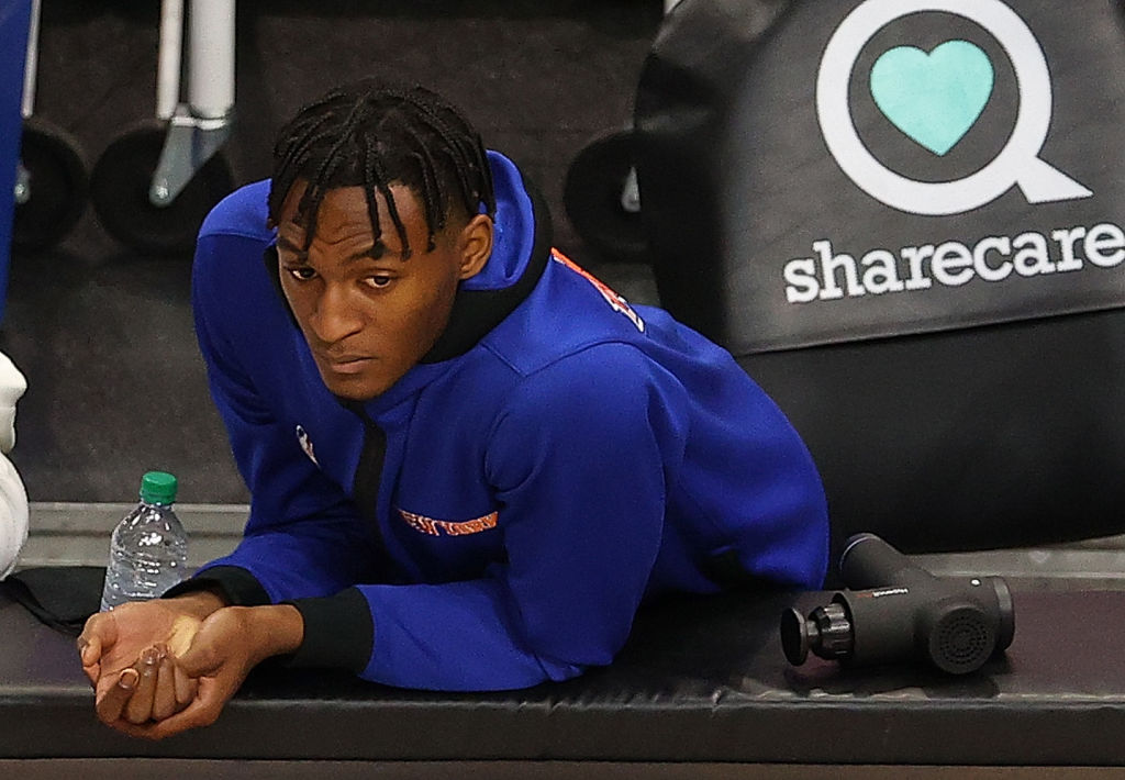 Immanuel Quickley la vuelve a liar en el último cuarto