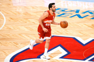 Facu Campazzo sobre su primera titularidad: "Solo trato de jugar duro"