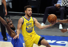 Los Warriors aplastan a los Mavericks con una exhibición de Kelly Oubre Jr.
