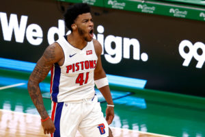 Saddiq Bey hace historia y Detroit vence a los Celtics