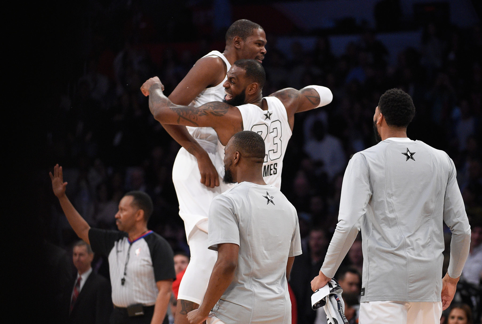 team durant team lebron