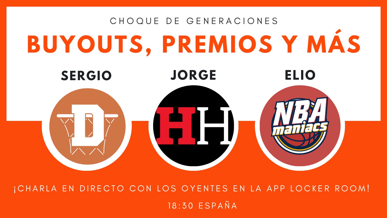 Charla NBA con Sergio, Sierra y Elio