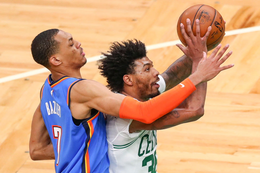 Boston recibe un duro golpe al caer contra los Thunder
