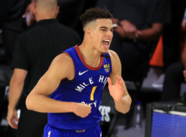 Los Nuggets ganan a Miami en su primer partido sin Murray