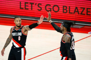 Cuarta victoria consecutiva de Portland con 33 puntos de Lillard