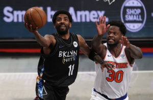 Exhibición de Kyrie Irving con 40 puntos para ganar a los Knicks