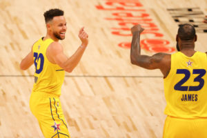 Stephen Curry es el MVP de la temporada para LeBron James