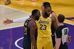 LeBron tras el golpe en el ojo de Green: "Veía tres aros y apunté al del medio"