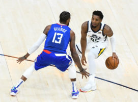 Paul George elogia la evolución de Donovan Mitchell
