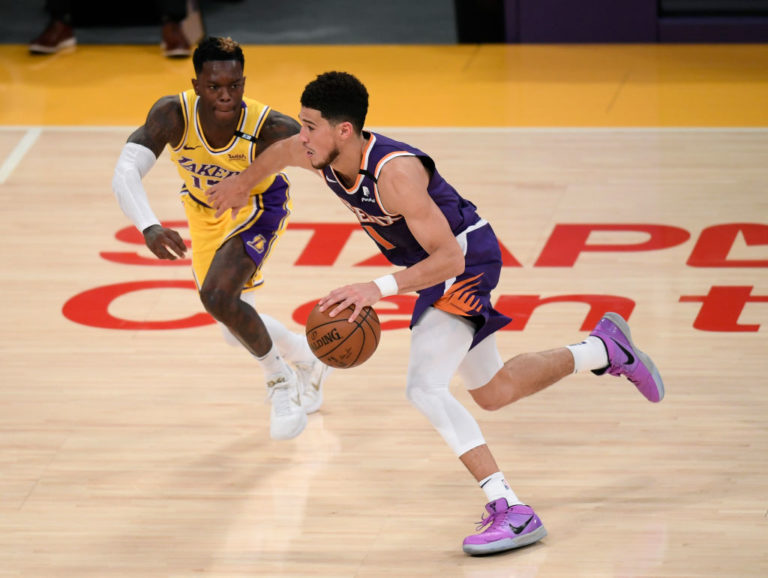 Devin Booker y sus 47 puntos eliminan a los Lakers