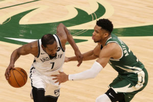 Giannis Antetokounmpo quiere encargarse de defender a Kevin Durant