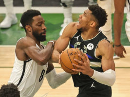 Antetokounmpo tras no lanzar ni un triple: "Disfruto más cuando soy agresivo"
