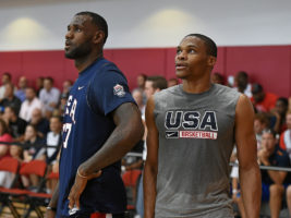 Westbrook se reunió con LeBron y Davis para planear traspaso