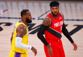 Carmelo Anthony espera la llamada de los Lakers en la agencia libre