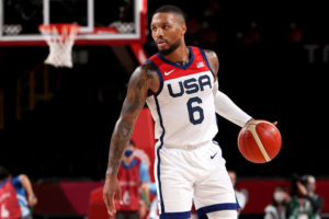 Damian Lillard disputó los Juegos Olímpicos con una lesión abdominal