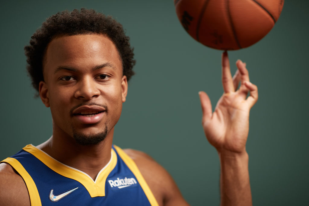 Moses Moody alucina con el tiro de Klay Thompson: "Es diferente en persona"