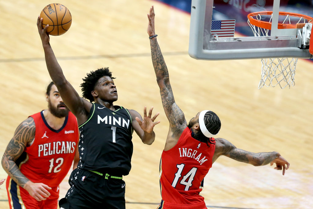 Anthony Edwards ha crecido cinco centímetros desde que fue elegido en el draft