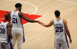 Ben Simmons admite ser incompatible con el juego de Joel Embiid