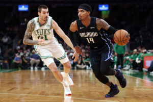 Juancho Hernangómez debuta como jugador de Boston Celtics