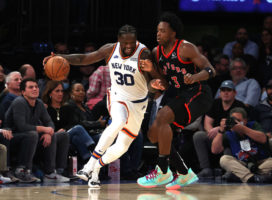 Nuevo récord anotador de OG Anunoby para batir a los Knicks
