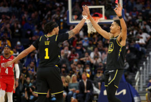 Golden State sigue a su ritmo: paliza a New Orleans y 7-1