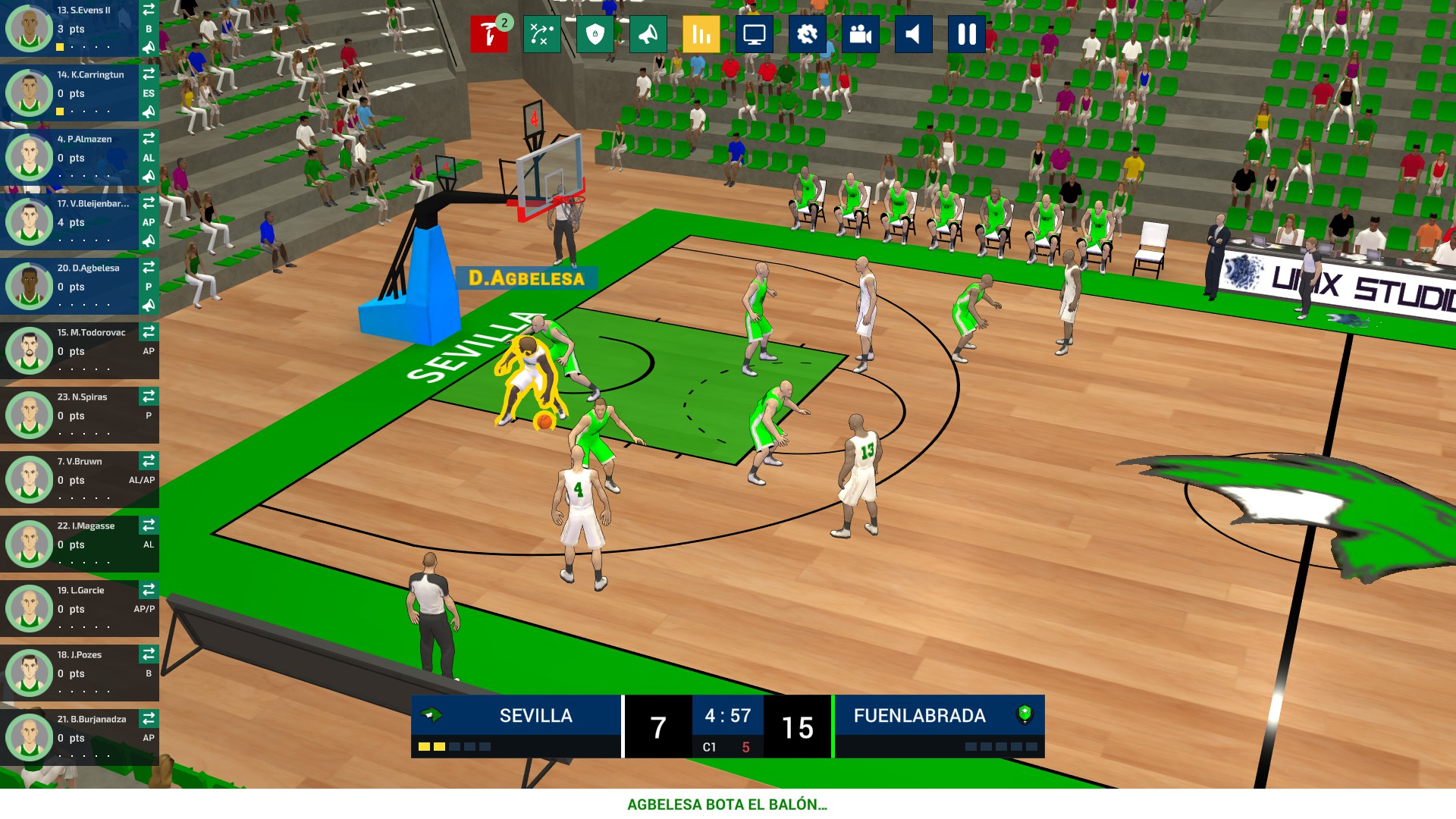 Pro Basketball Manager 2022, baloncesto y videojuegos en Steam