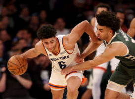 Los Bucks amargan el gran partido de Quentin Grimes