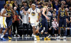 Sufrido triunfo de Golden State en su visita a Indiana