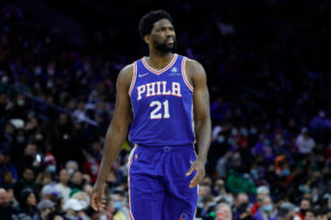 Embiid tras igualar un récord de Harden: «Solo quiero ganar»